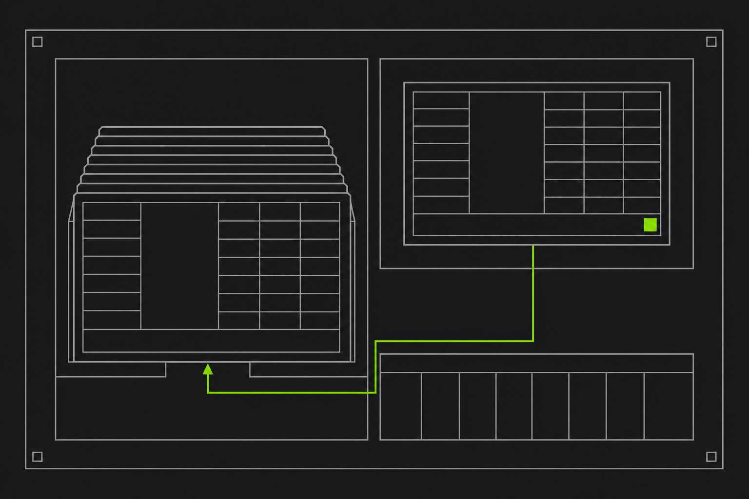 Schematic plate showing how Apex Legends records and publishes player statistics